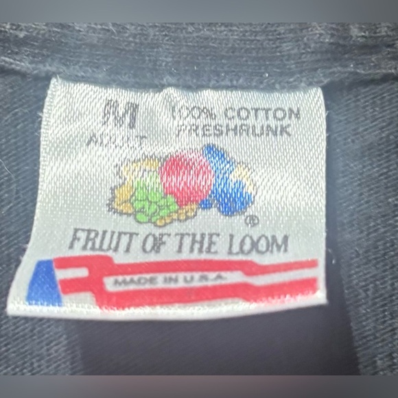 Vintage 1995 Daytona Bike Week Single Stitch Graphic Biker T-Shirt Men's Medium - Picture 7 of 8